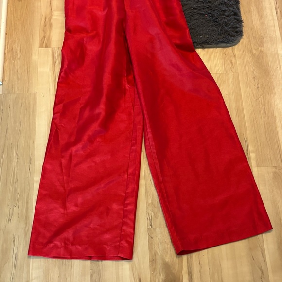 Anthropologie Hutch Red and Pink Jumpsuit - Picture 5 of 8